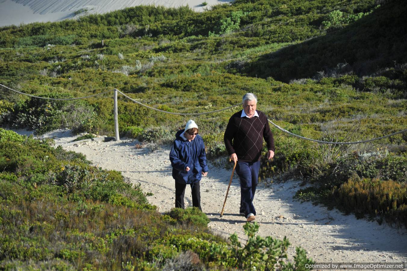 Walking through De Hoop